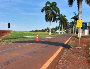 Segurança no trânsito: novas lombadas são construídas nos distritos de Arroio Guaçu e Três Irmãs